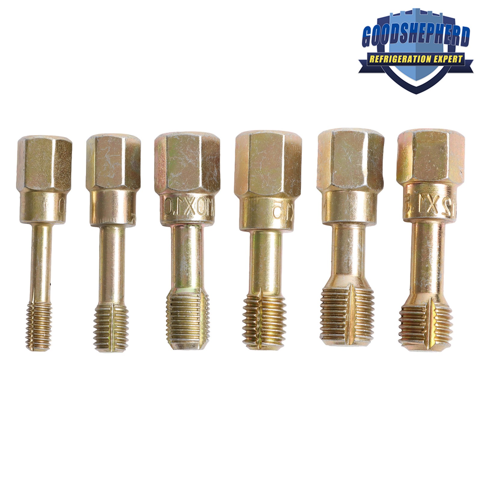 49Pieces Thread Chaser Set UNC UNF Metric Thread Restorer Tool Rethreading Kit