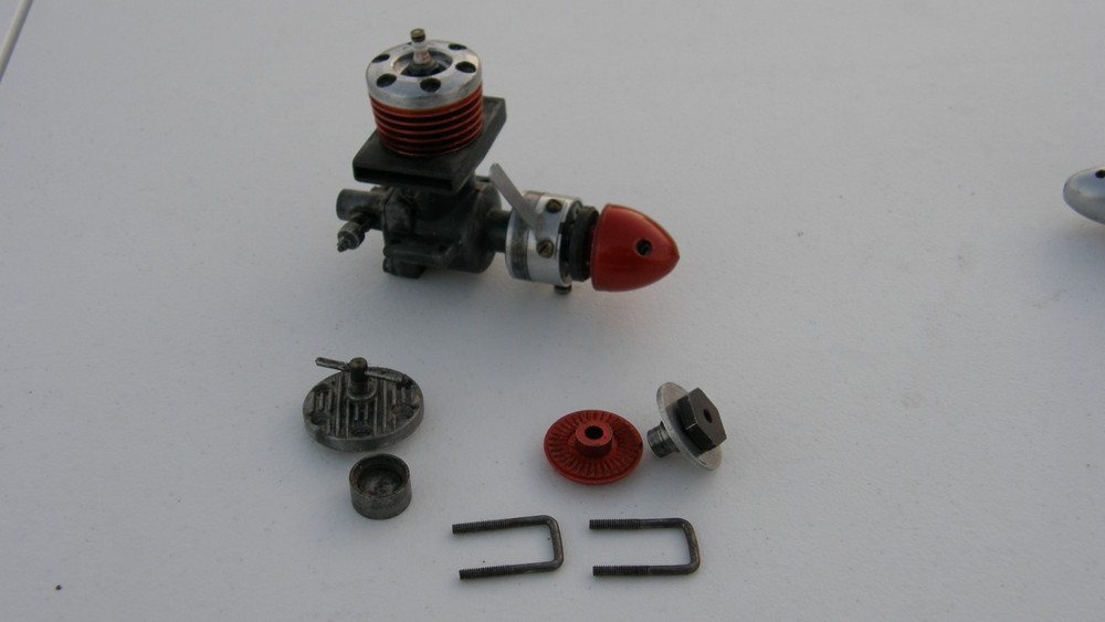 ED 2.46 GAS/NITRO SPARK IGNITION DIESEL CONVERSION ENGINE, SPARE ENGINE & PARTS