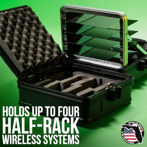 Gator Shure Cases System Solution Series Wireless System Solution Case 4
