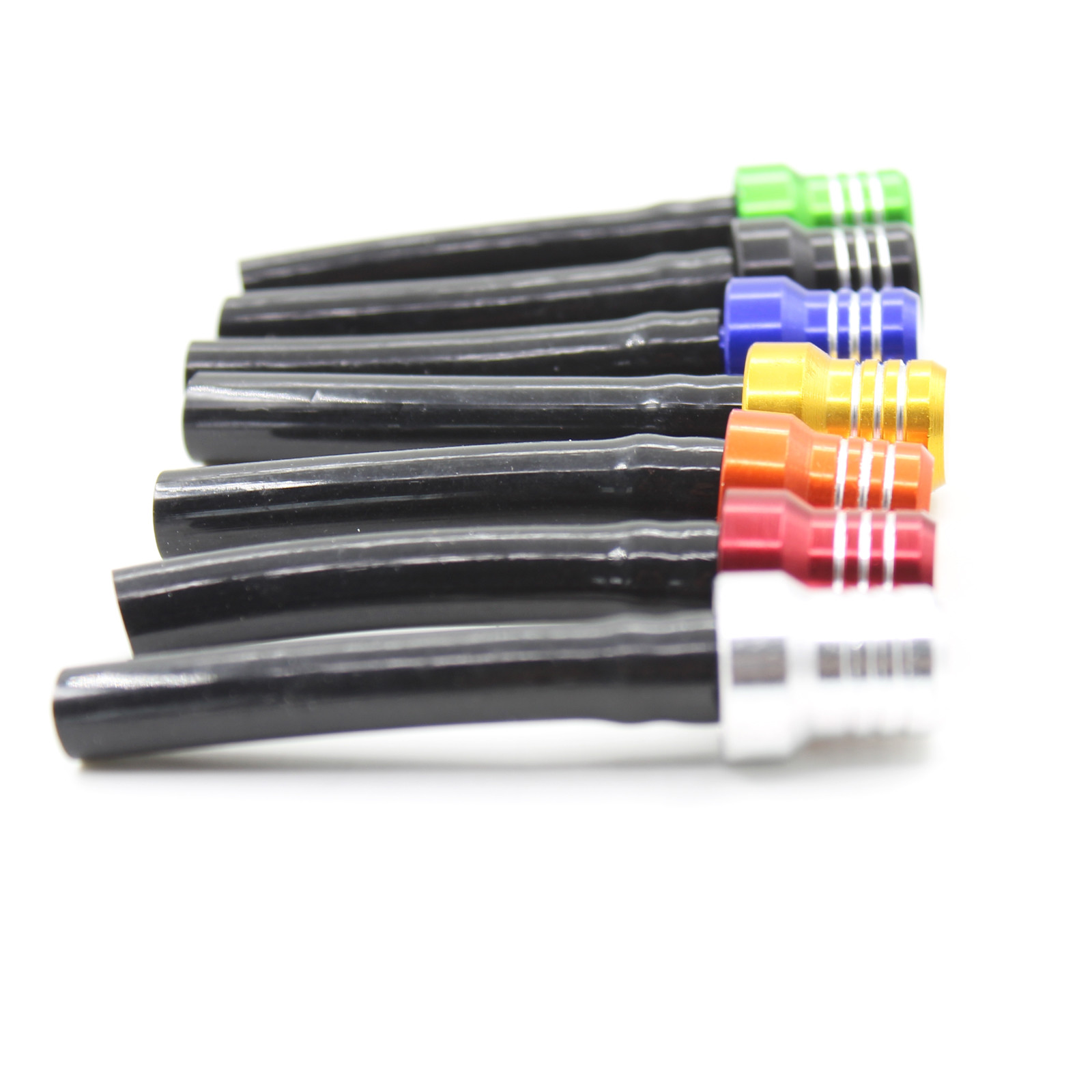 KKE Gas Tank Cap Valve Vents Breather Hose Black Tube for ATV Dirt Bike 7 color
