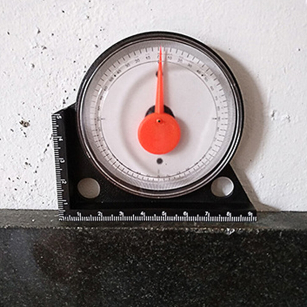 High Precision Pointer Type Inclinometer Inclination Box Goniometer Angle Meter