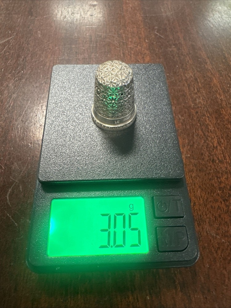 Sterling Silver Thimble