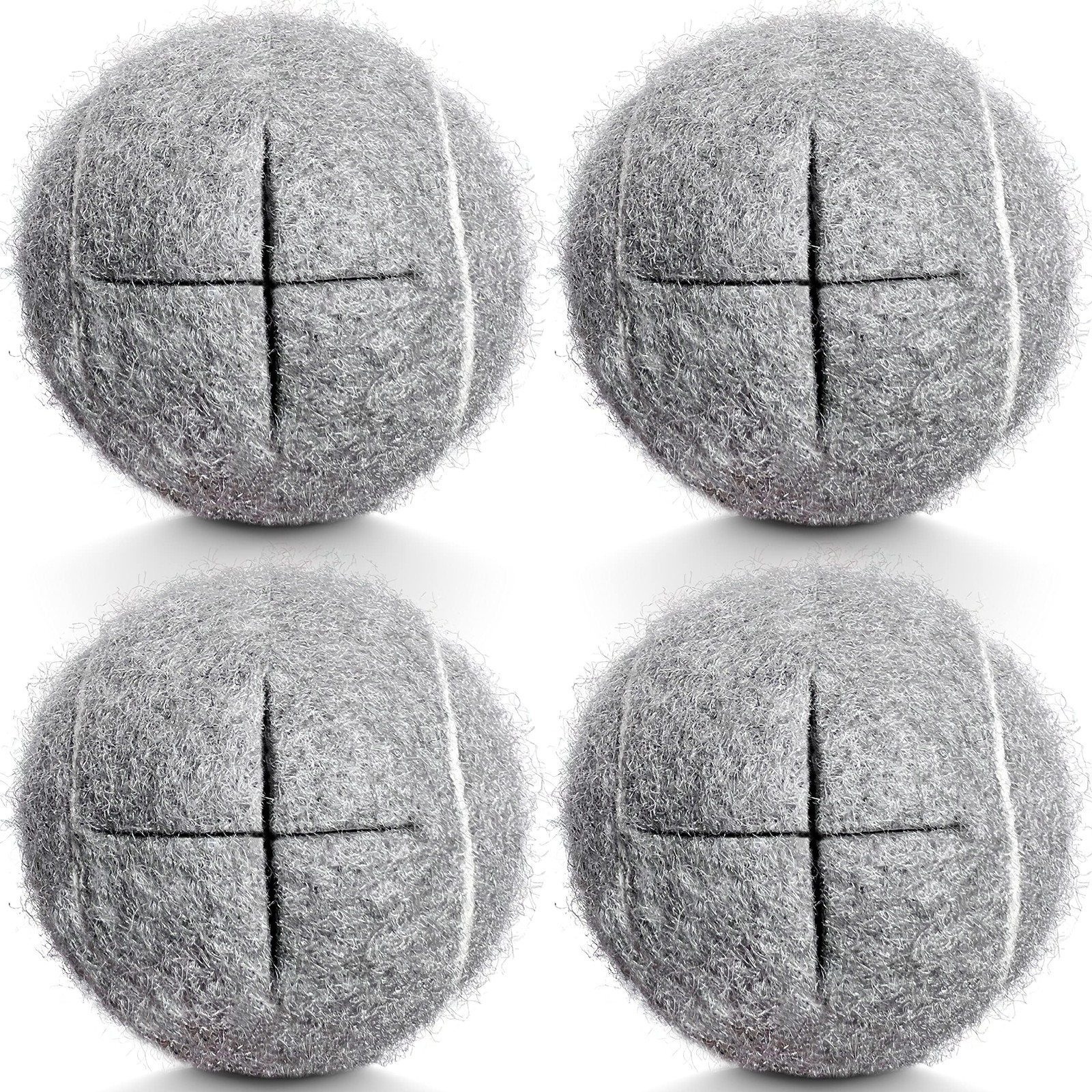 Precut Tennis Balls for Walkers, 4 PCS Heavy Duty Long Lasting Glide Balls - ...