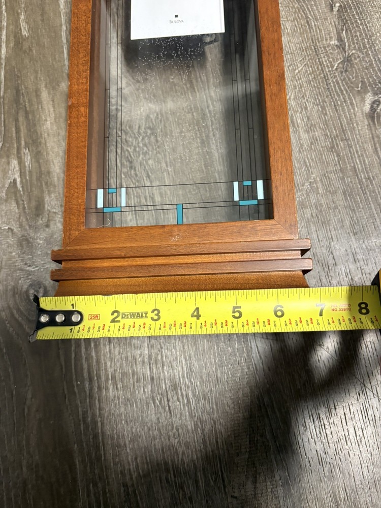 Bulova Frank Lloyd Wright Willits Mantel Clock
