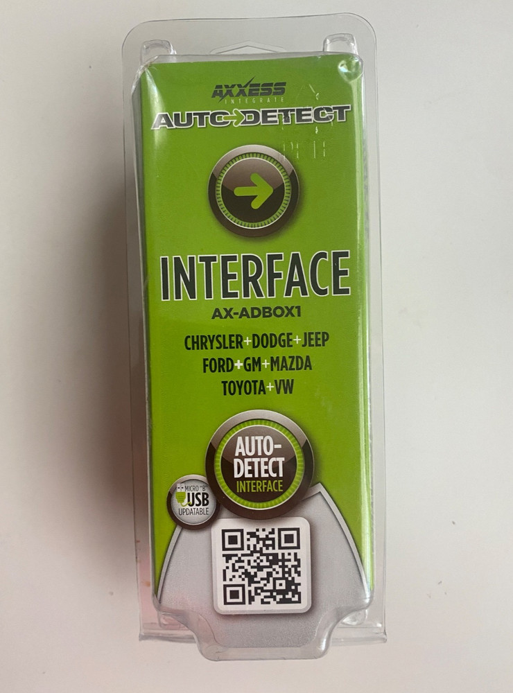Axxess AX-ADBOX1 Auto Detect System Interface Control Box With Dig Fade - Black