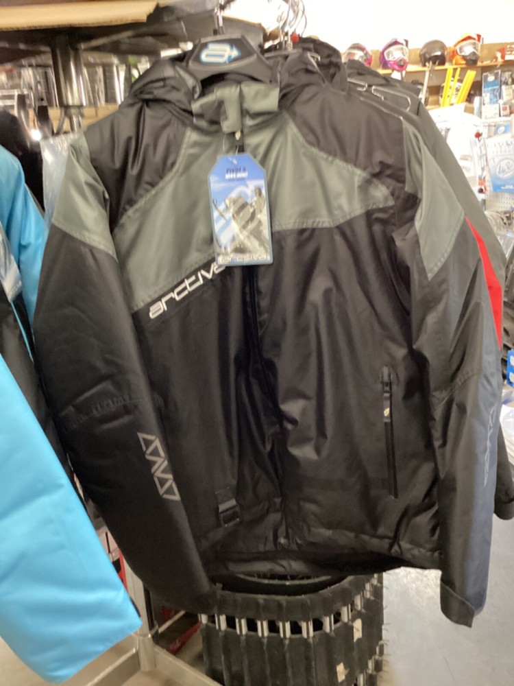 Arctiva snowmobile jacket black/grey, Large