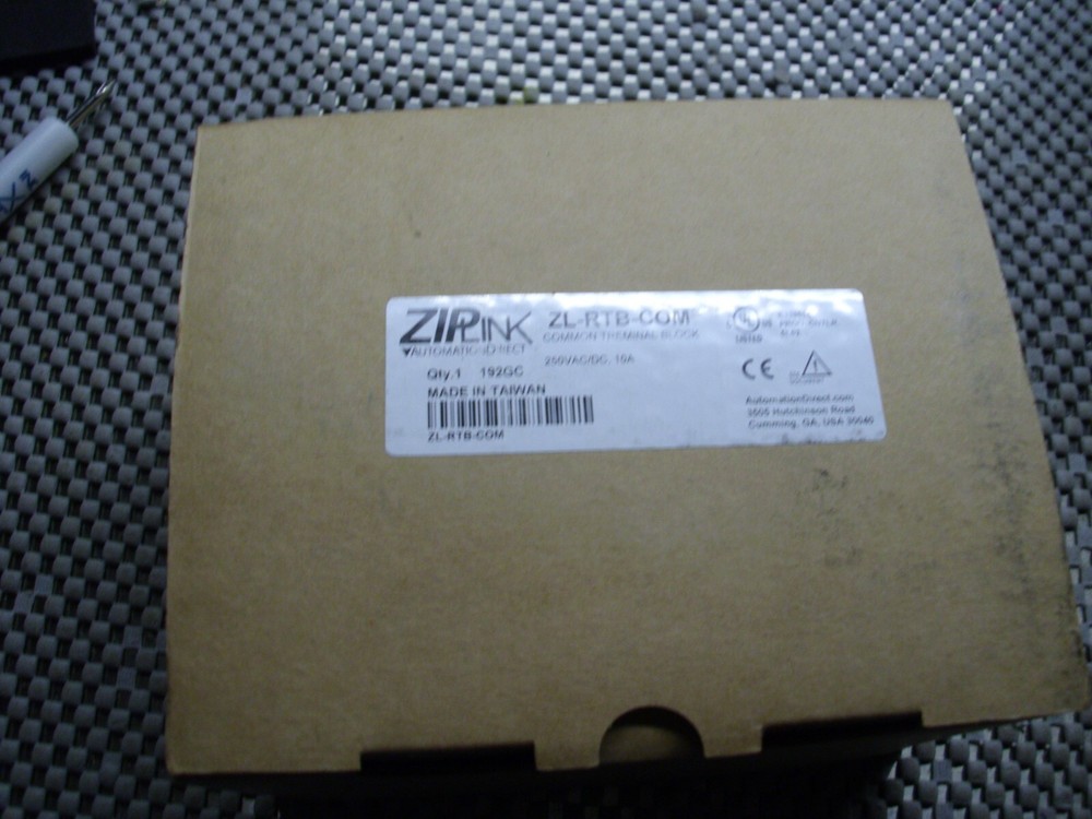 AUTOMATION DIRECT ZL-RTB-COM / ZLRTBCOM, ZIPLink common terminal module, 40-pole