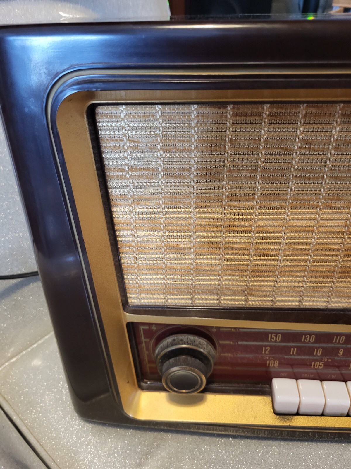Vintage Norelco Tube Radio 1950's BX433 BX 433