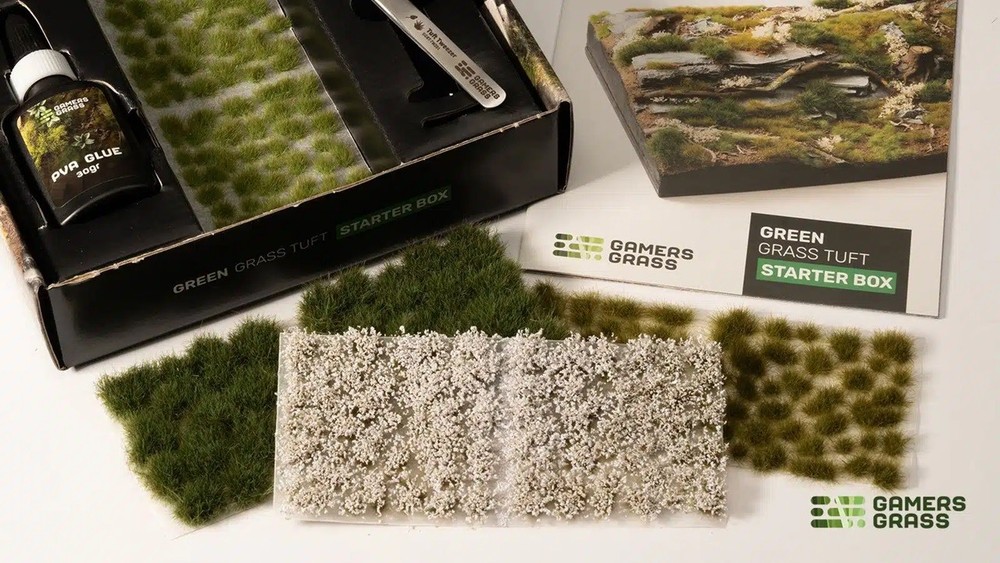 Gamers Grass: Tuft Starter Box (Green Grass)