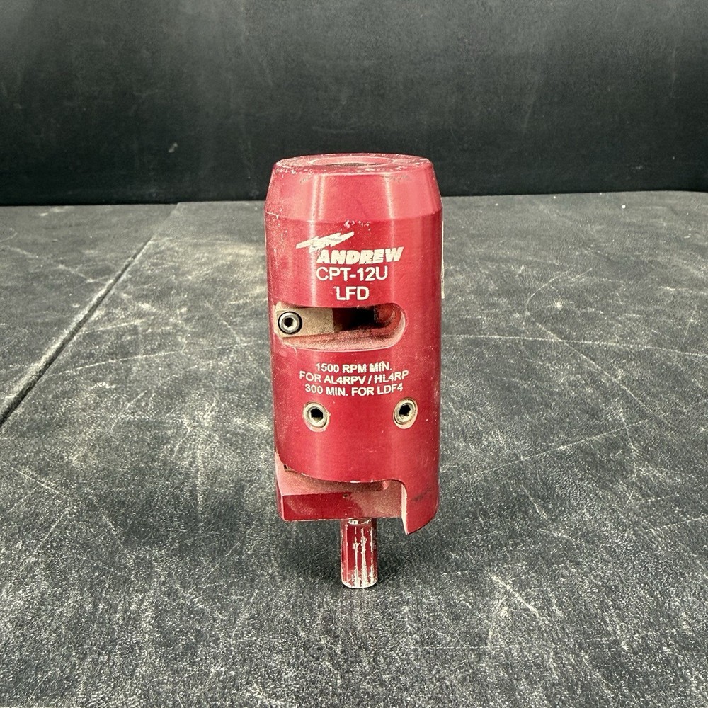Andrew Commscope cpt-12u LFD coaxial cable prep tool easiax