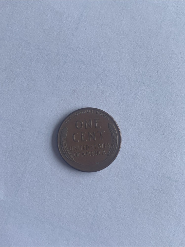 1958 Wheat Penny No Mint Mark
