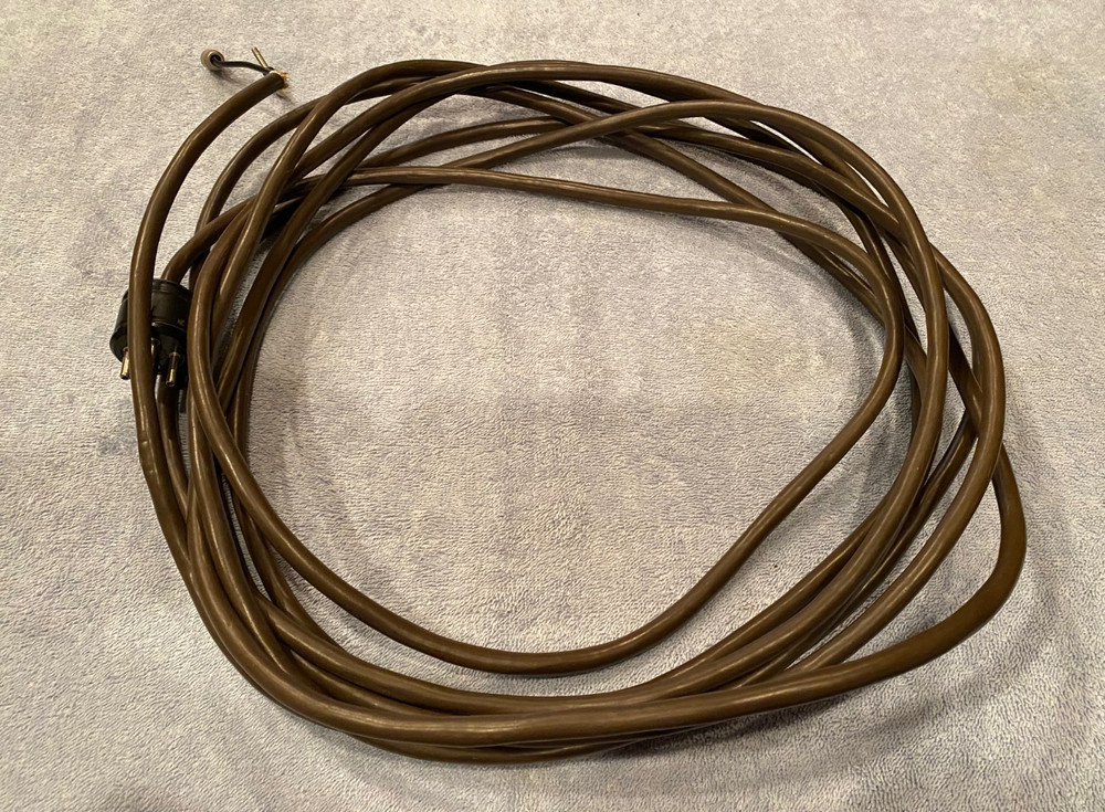 Leslie Cable 2-Conductor 4-Pin - Brown Plastic