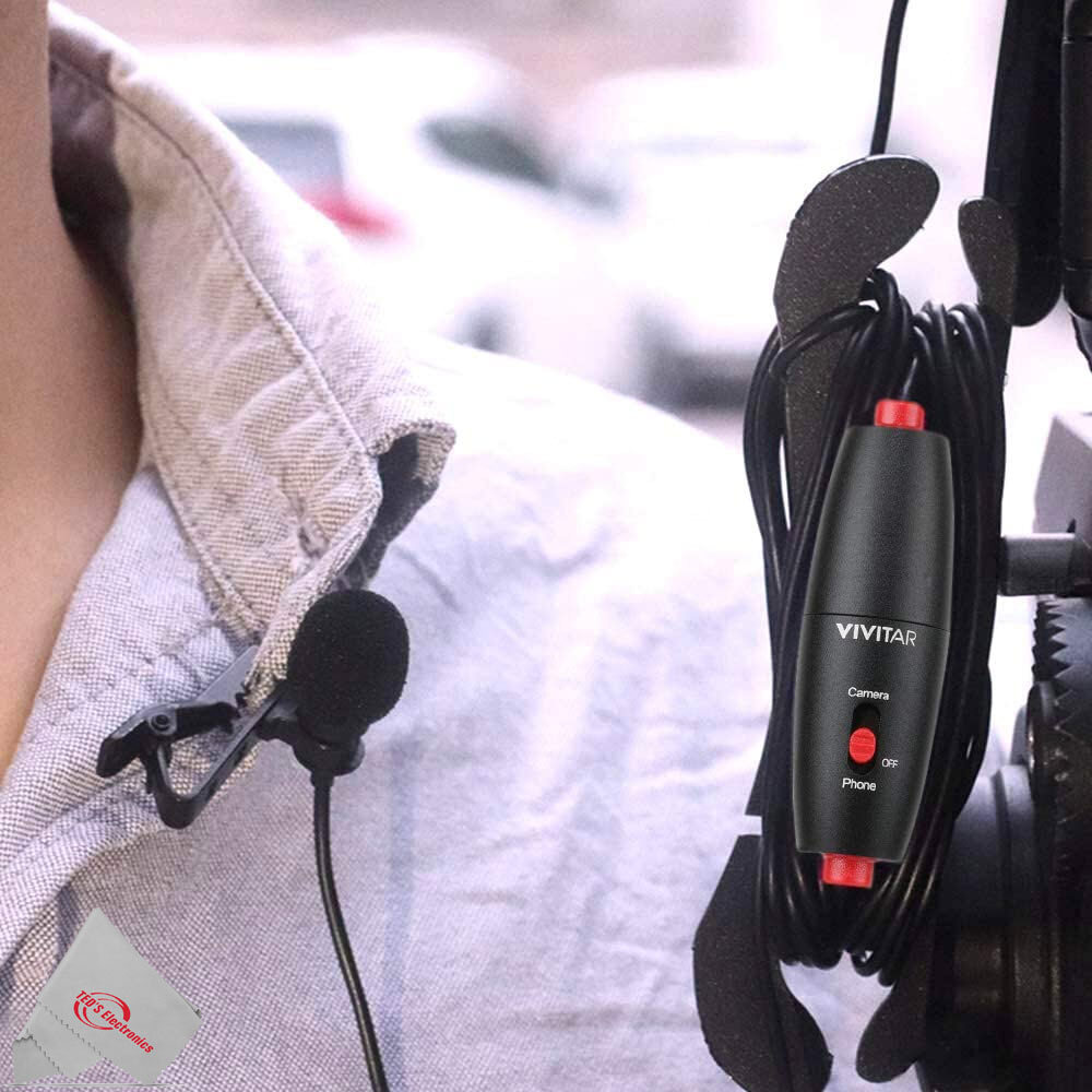 Zoom H2essential Multi-Mic Handy Recorder and Mini Lavalier Streaming Mic Bundle