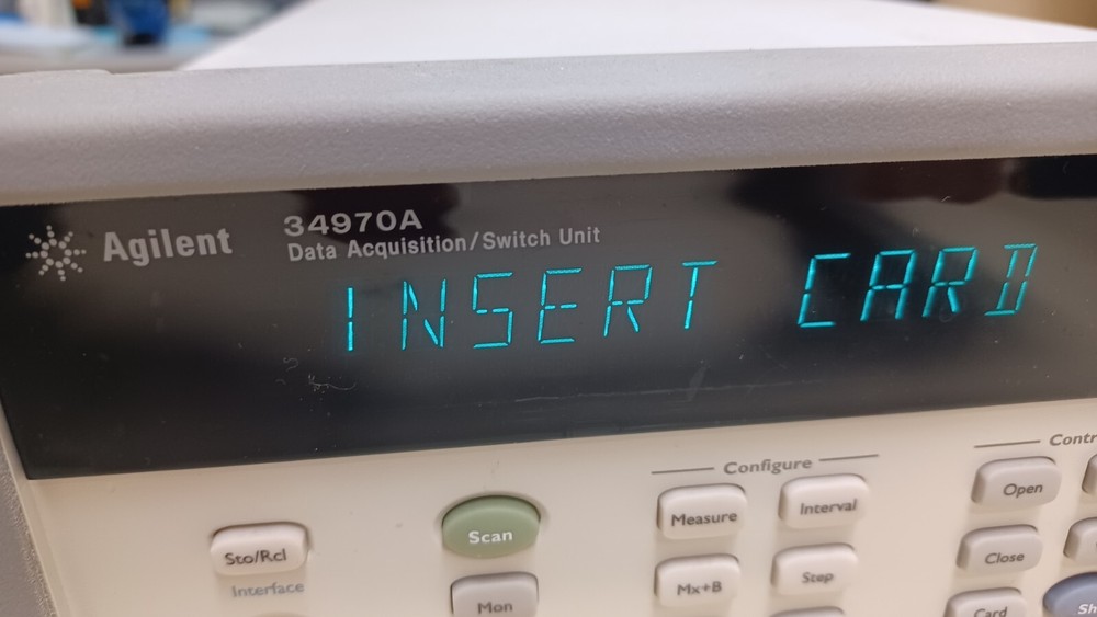 Agilent 34970A Data Acquisition Switch Unit