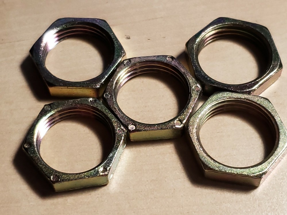 5-PACK DILLON 1" DIE LOCKING RING RELOADING DIE LOCK RINGS/NUTS LEE RCBS L@@K!