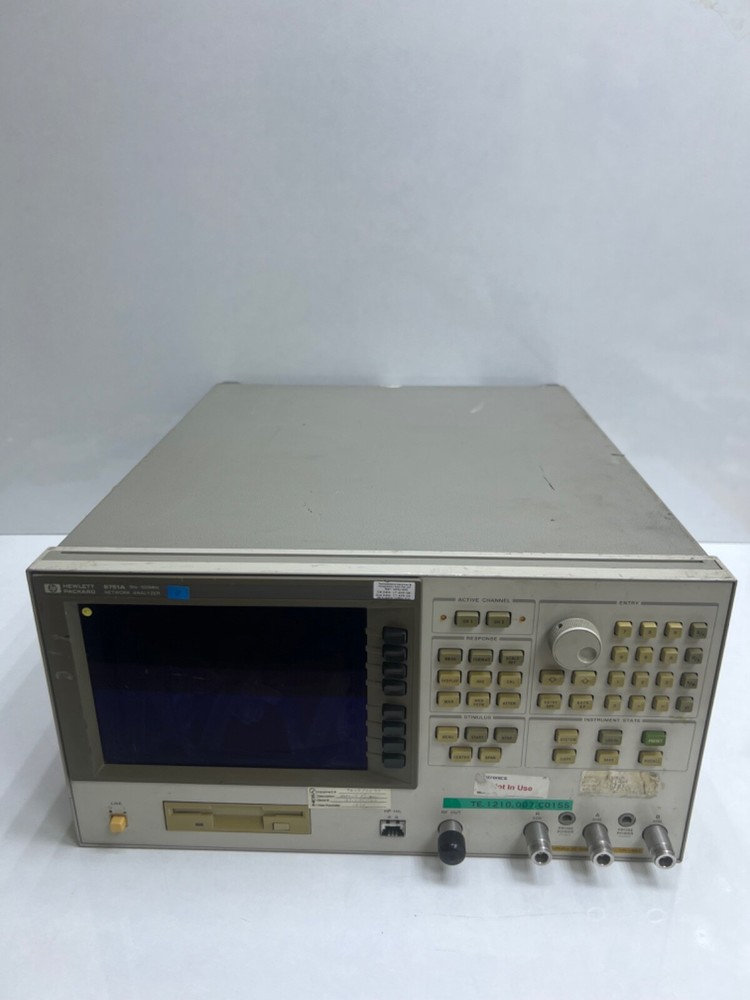 HP 8751A NETWORK ANALYZER 5HZ-500MHZ
