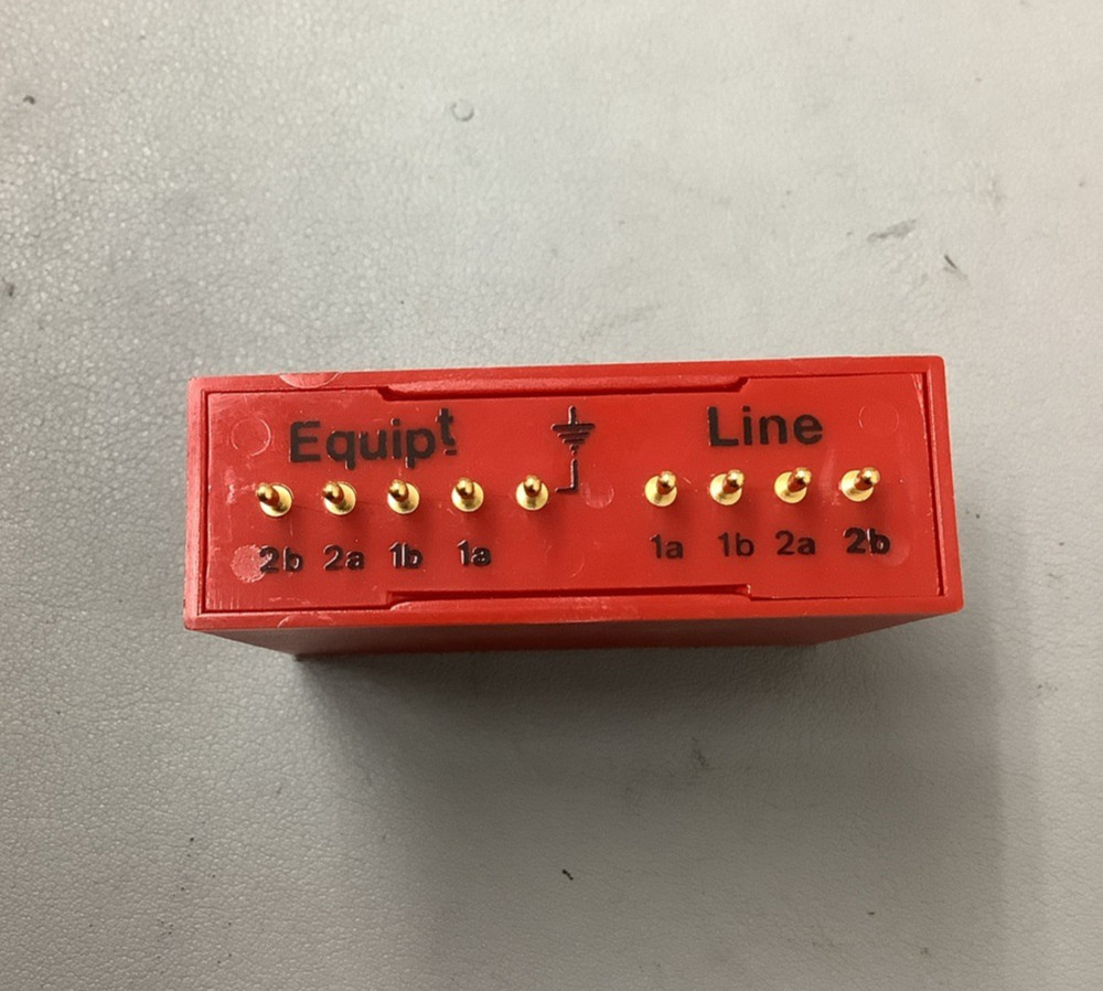 Citel E208 6DBC Telecom Surge Protector Red (b643)