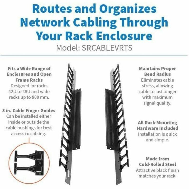 Tripp Lite series SmartRack Cable Routing