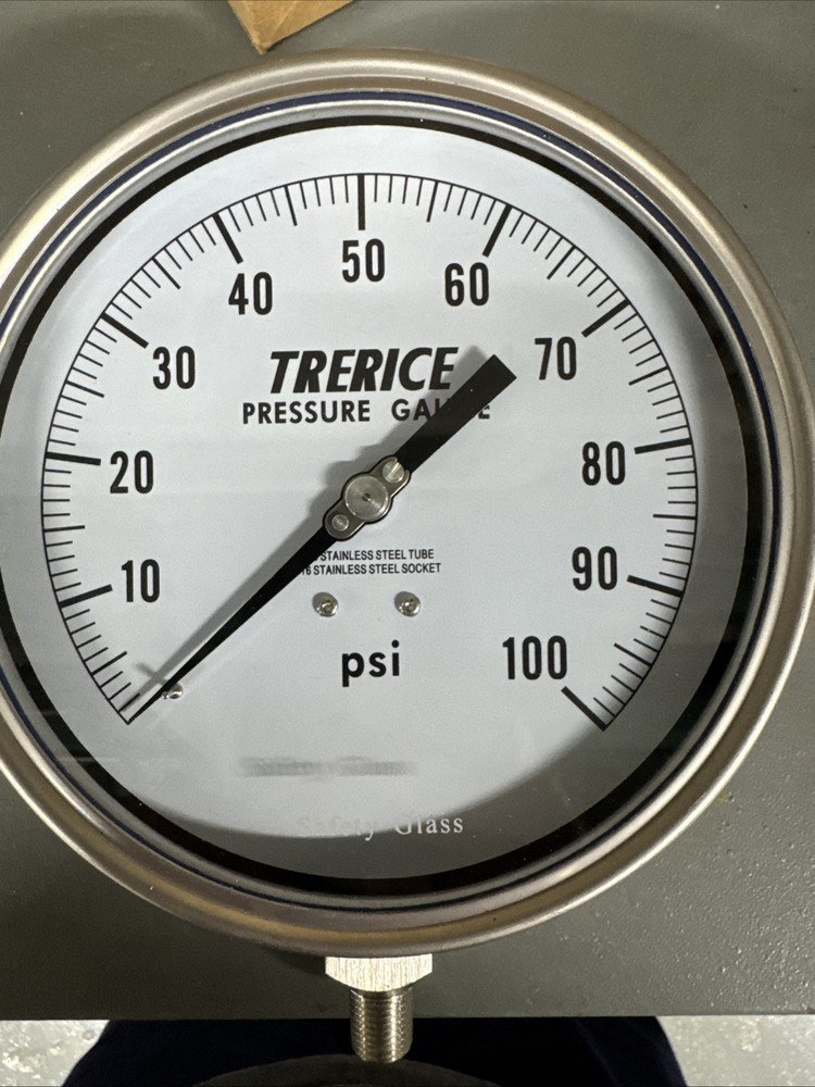 Trerice Thermometer 0-100PSI #700SS6002LA110