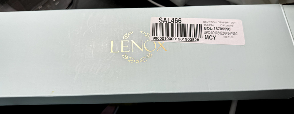 Lenox Devotion 2-piece Dessert Set