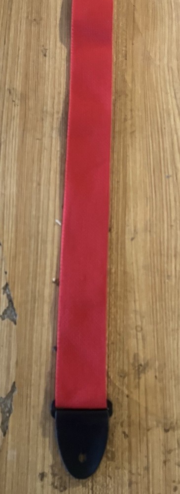 L&M Red Nylon 2” Guitar Strap