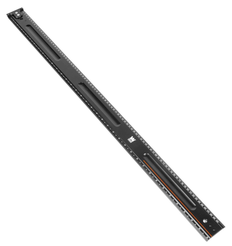 WEN Aluminum Ruler 3 Ft Precision Measuring Scale