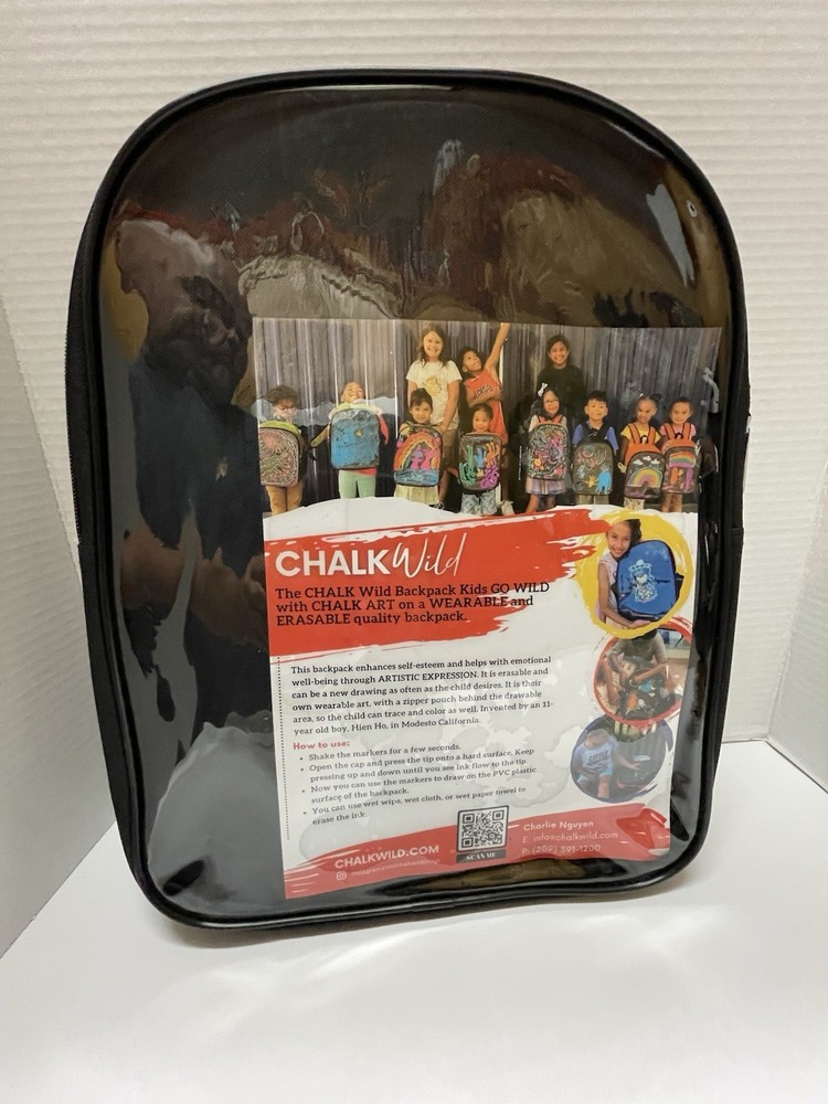 Chalkwild. Introducing the World’s First Erasable, Art-Powered Backpack