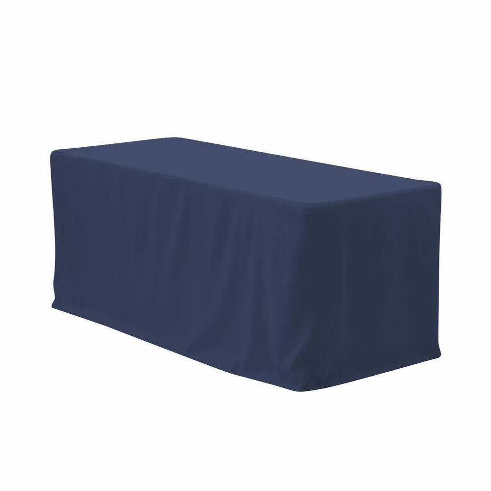 6 ft. Fitted Polyester Rectangular Tablecloth, Premium Tableclothes for weddings