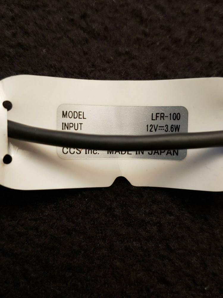 CCS LFR-100, RED LED FLAT RING DIFFUSED LIGHTING