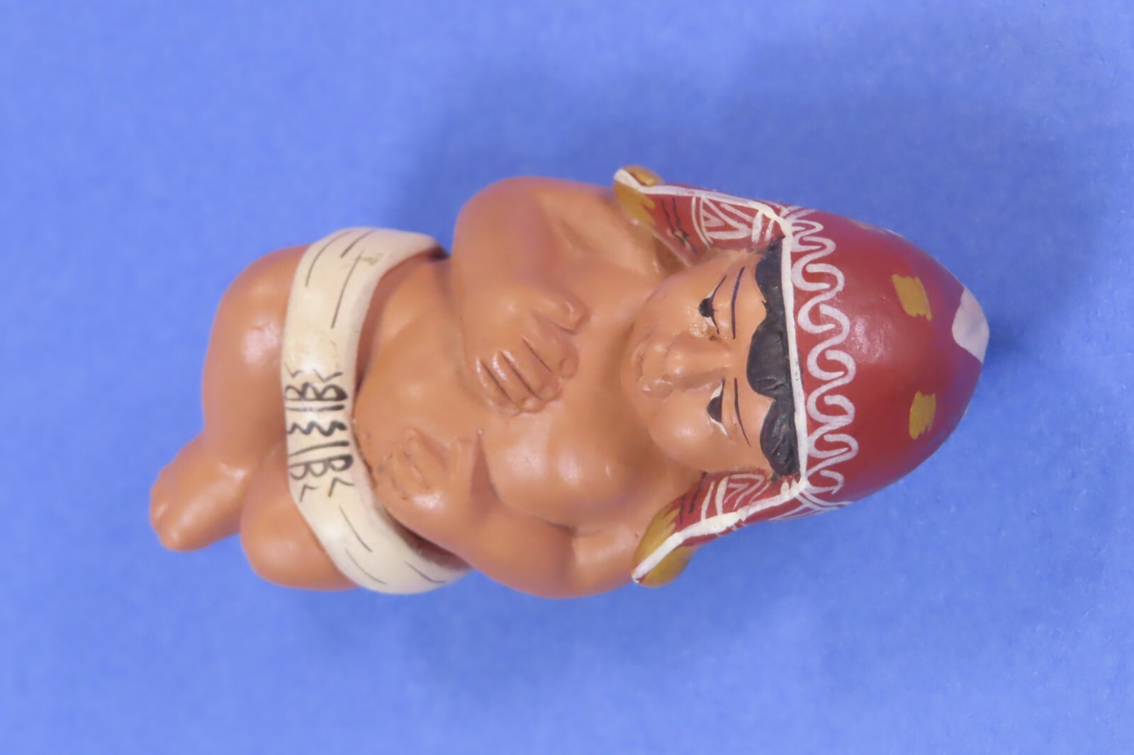 Vintage Peruvian Nativity Baby Jesus Terra Cotta Pottery Replacement pc 4"