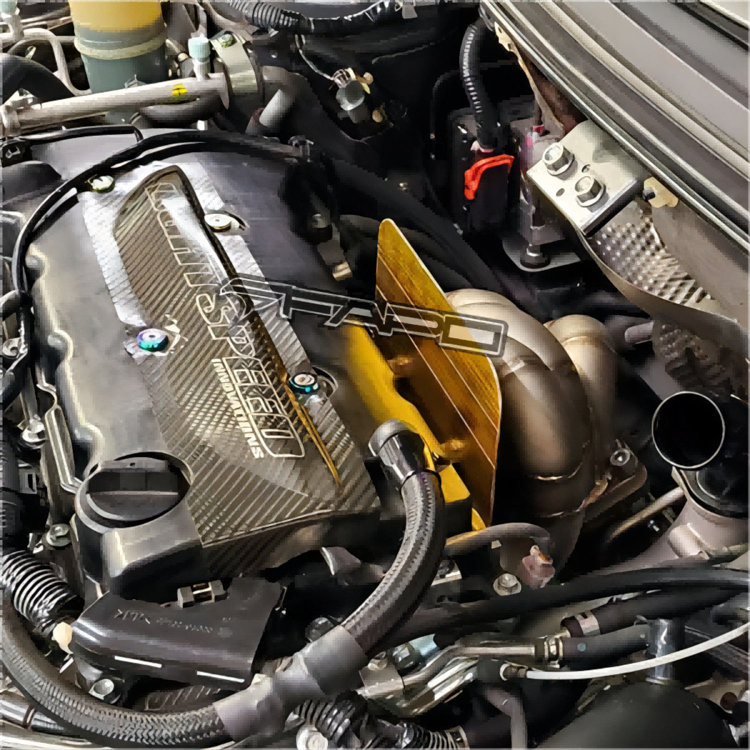 FAPO Turbo Manifold for 08-15 Mitsubishi Lancer Evolution X EVO 10 4B11T MR GSR