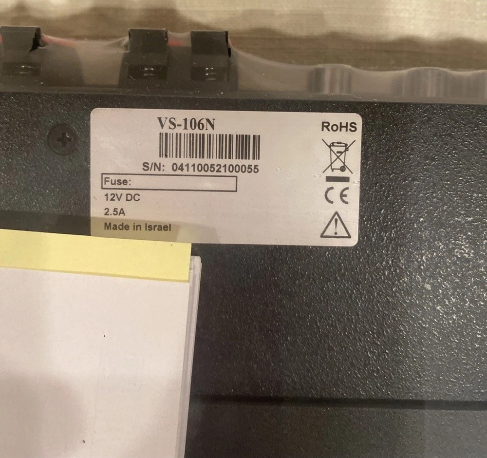 Kramer Electronics Rack Audio Switch VS-106N/US, New