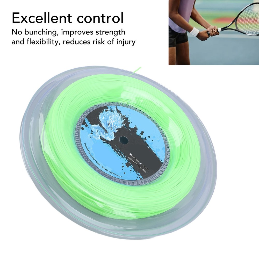 ♡ Tennis String Polyester 200m Reel Tennis Racket String For Training
