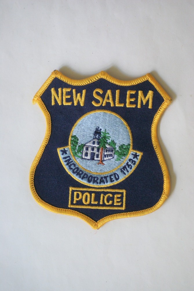 New Salem Police patch, Massachusetts