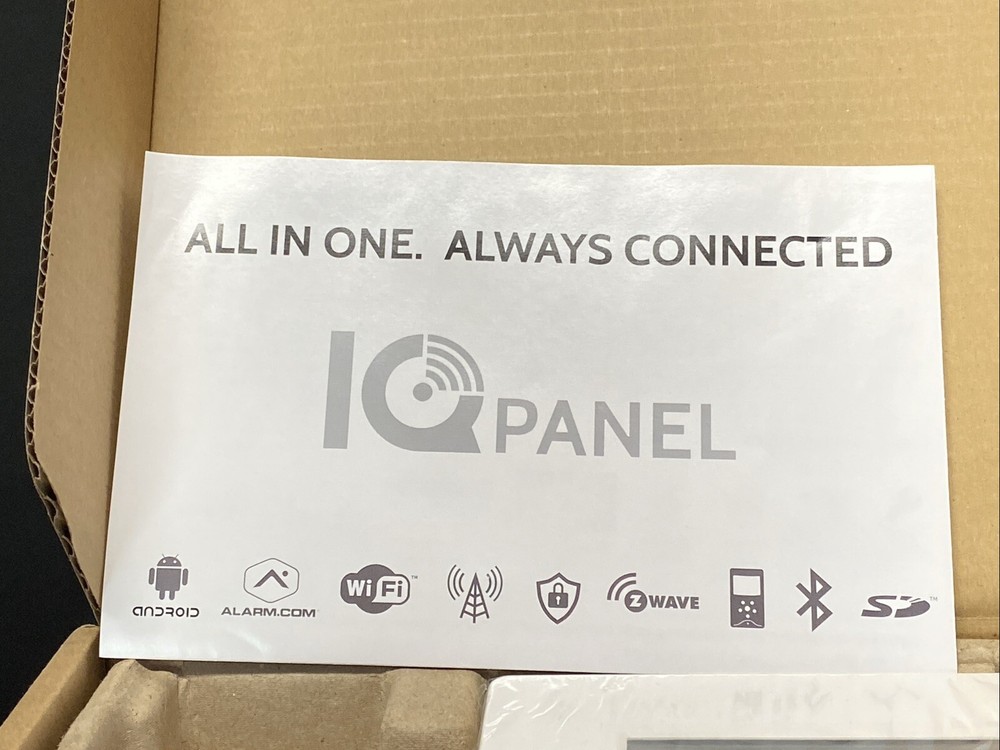 Qolsys IQ Panel All In One Security Panel with 7" Touch Display VRZ Brinks Z8