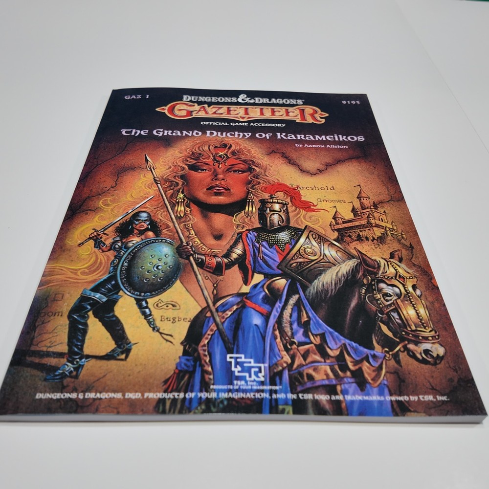 BUNDLE 1 BECMI Rules Cyclopedia + Gazetteer Basic Dungeons Dragons 9 Books