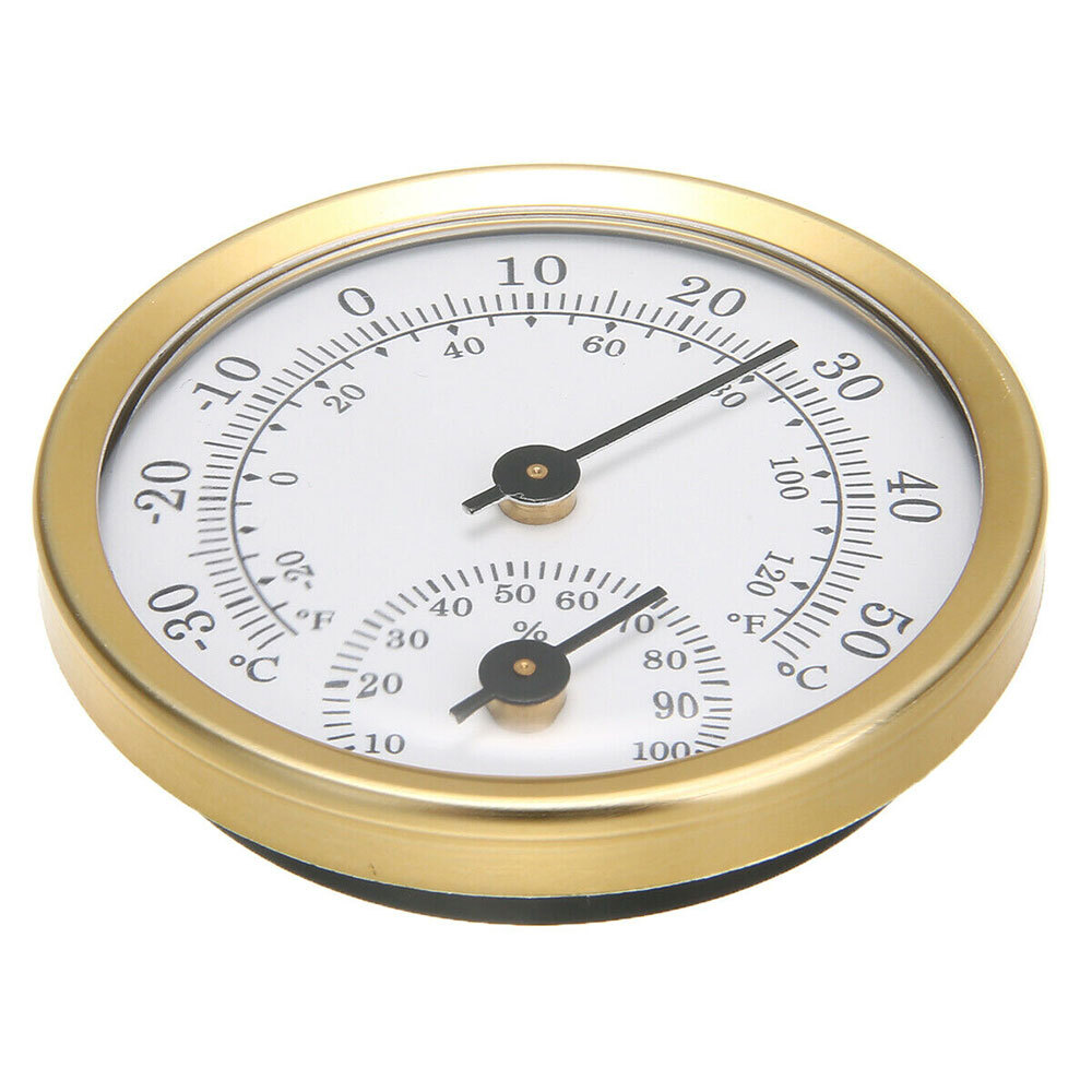 Mini Analog Thermometer Hygrometer Humidity Meter room Indoor Temperature.