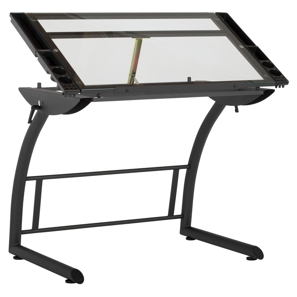 SD Studio Designs Triflex Drawing Table, Sit to Stand Up Adjustable Office Ho...