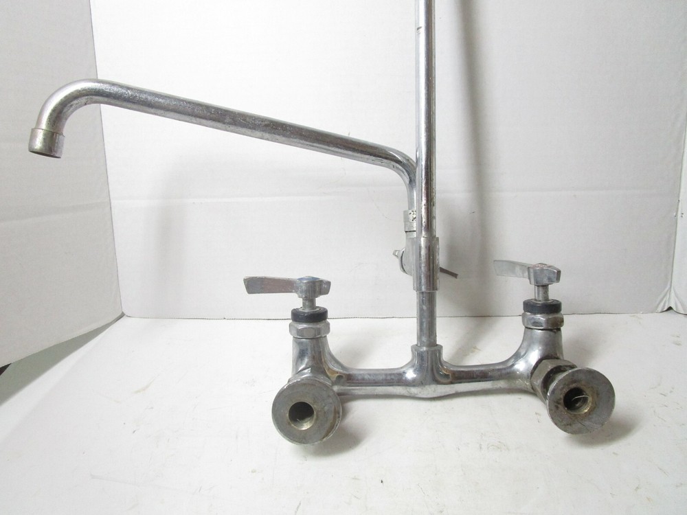 Component Hardware Encore Wall-Mount Sink Components with Pipe Faucet Handles