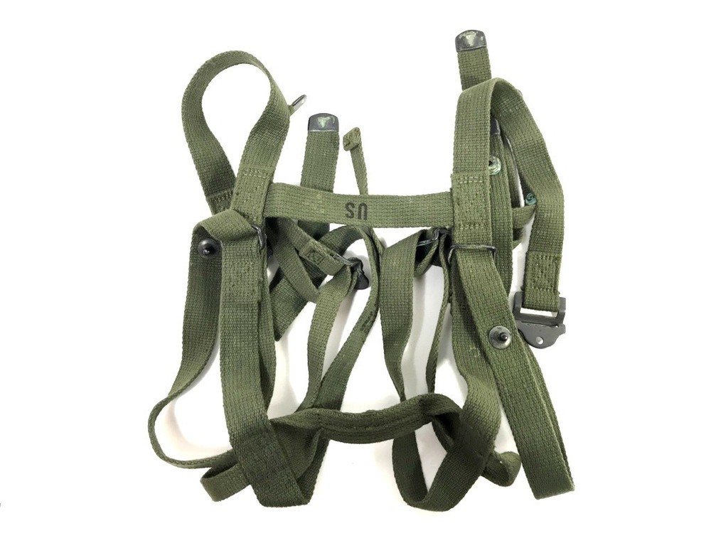 Vietnam Era GI Spaghetti Canvas Sleeping Bag Strap
