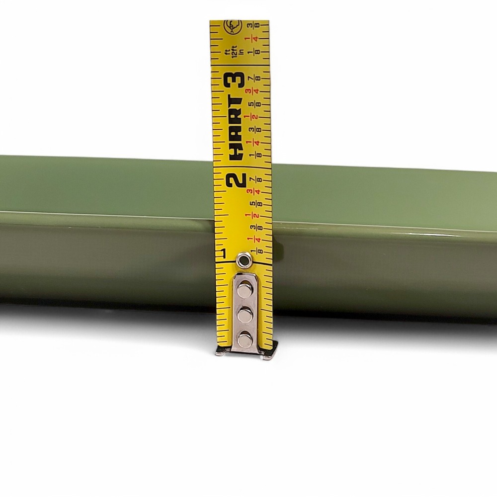 Pampered Chef Simple Additions Rectangular Serving Platter Green 15”x 6"x 1.5"