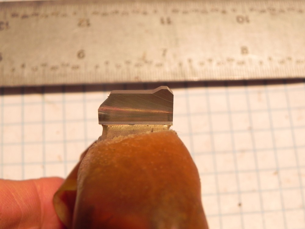 Screw Machine #2 Circular Form Tool 3" DIA 5/8" Thick 4 Carbide Faces (53)