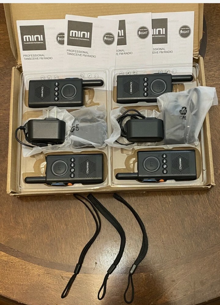 Chunhee Wireless Intercoms for home,camping,hiking,vacation4pack See Description