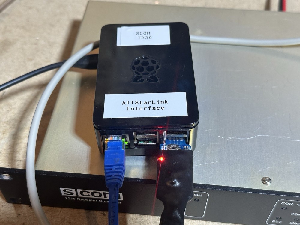 AllStar Link / EchoLink Interface For SCOM 7330 Repeater Controller