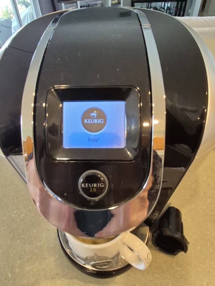 Keurig 2.0 K400 coffee brewing system Pod Single Cup Digital Screen