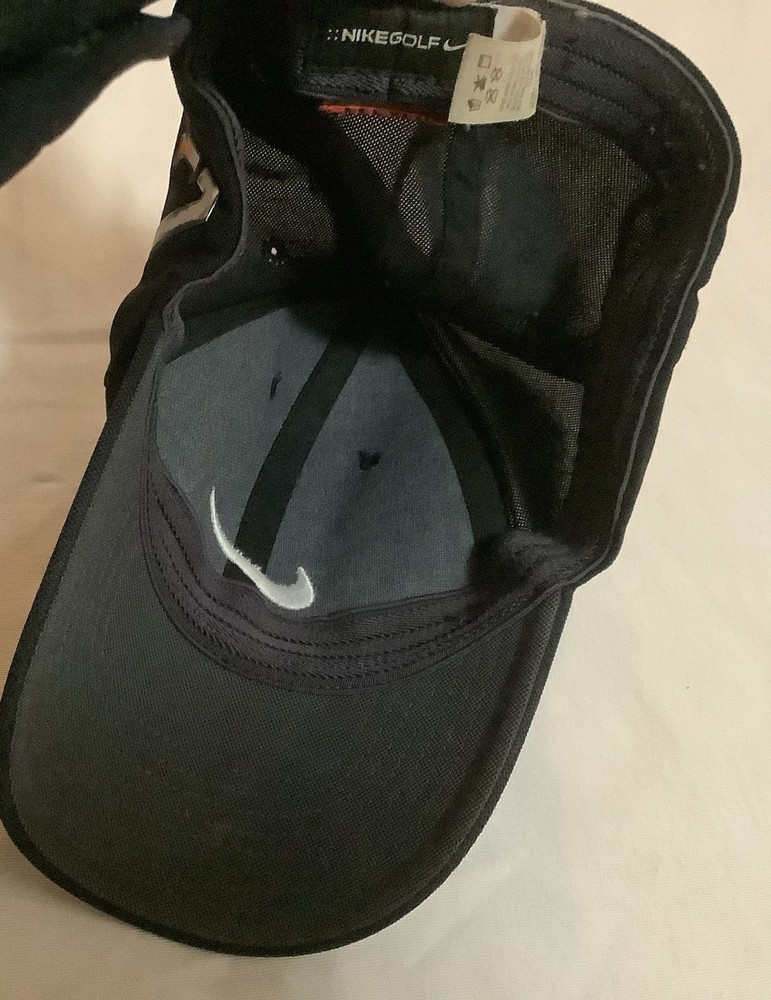 Nike One Golf Baseball Cap Black One Size Not Adjustable