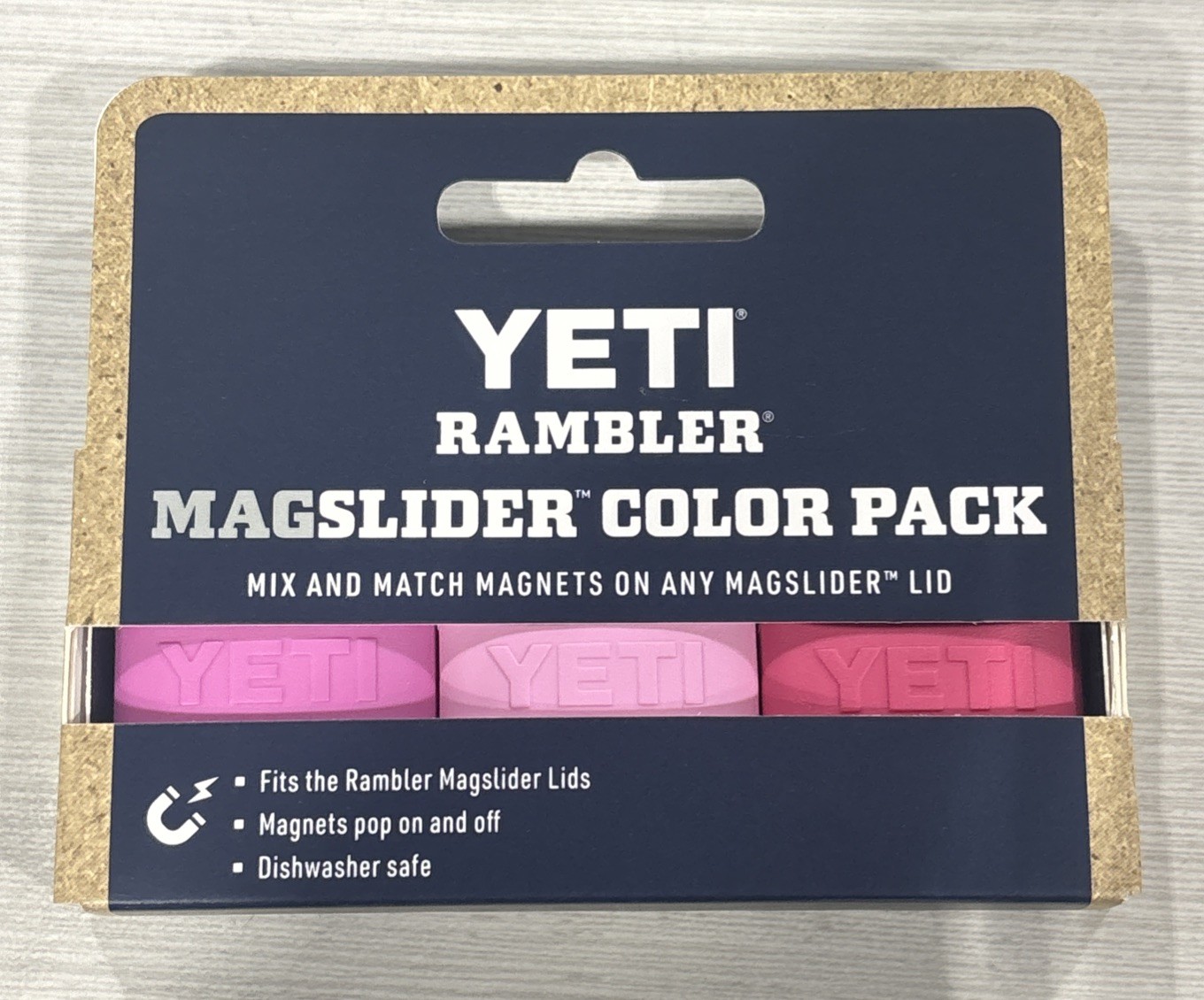 Yeti Rambler Magslider Color Pack Of 3 Pink Including Power Pink Fits Magslider