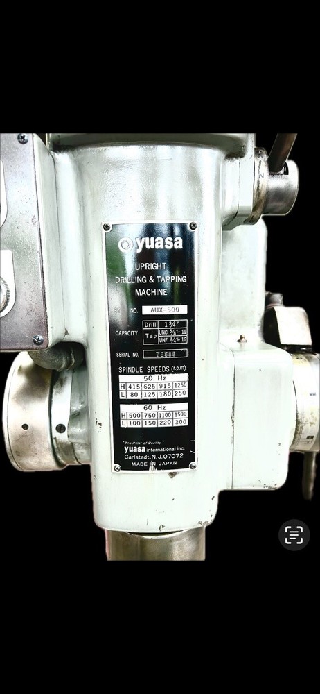 USA AUX500 Upright Drill And Tapping Machine