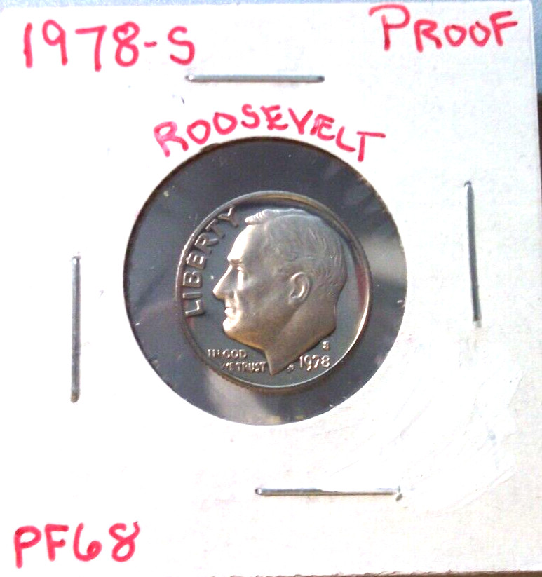 1978 SAN FRANCISCO PROOF ROOSEVELT DIME