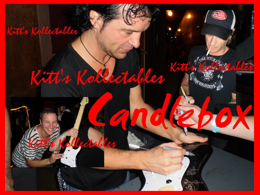 SIGNED CANDLEBOX AUTOGRAPHED CD ALL 5 CERTIFIED AUTHENTIC JSA COA # RR04569